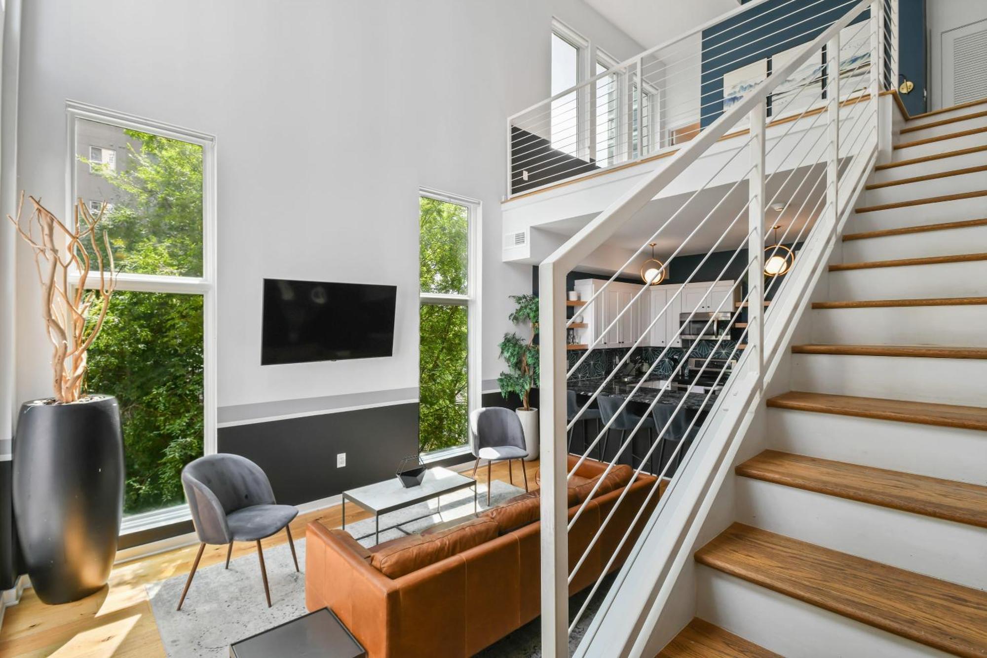 Stupendous Heart Of Piedmont Park Two Story Loft Apartment Atlanta Exterior photo
