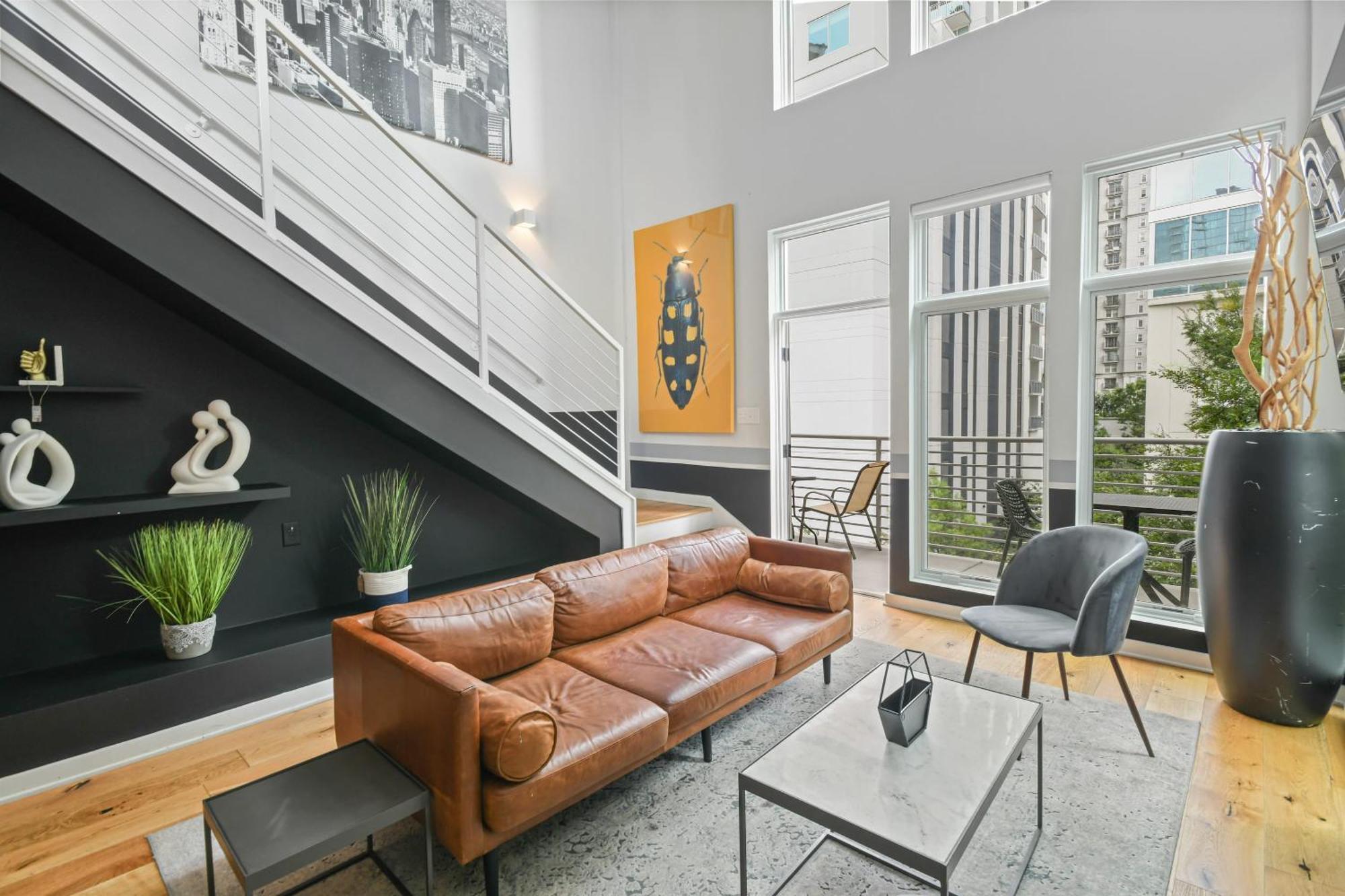 Stupendous Heart Of Piedmont Park Two Story Loft Apartment Atlanta Exterior photo